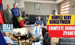 Körfez Kent Konseyinden Emniyete Moral Ziyareti