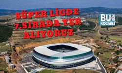 Süper Ligde 7.Sırada Yer Alıyoruz
