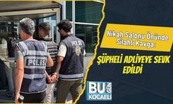 Nikah Salonu Önünde Silahlı Kavga: Şüpheli Adliyeye Sevk Edildi