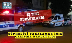 İş Yeri Kurşunlandı: Şüpheliyi Yakalamak İçin Çalışma Başlatıldı