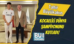 Tahir Büyükakın Kocaelili Dünya Şampiyonunu Kutladı!