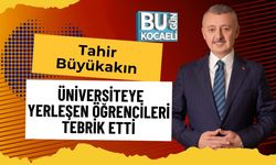 Tahir Büyükakın Üniversiteye Yerleşen Öğrencileri Tebrik Etti