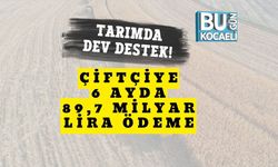 Tarımda Dev Destek: Çiftçiye 6 Ayda 89,7 Milyar Lira Ödeme