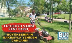 Tatlıkuyu Vadisi Kent Parkı, Büyükşehir’in Bakımıyla Yeniden Canlandı