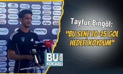 Tayfur Bingöl: “Bu Sene 10-15 Gol Hedefi Koydum”