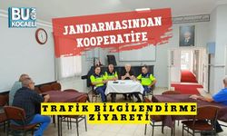 Jandarmasından Kooperatife Trafik Bilgilendirme Ziyareti