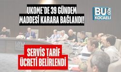 UKOME’de 39 Gündem Maddesi Karara Bağlandı! Servis Tarif Ücreti Belirlendi