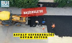Başiskele’de Asfalt Seferberliği Devam Ediyor