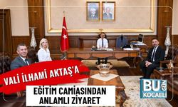 Vali İlhami Aktaş’a Eğitim Camiasından Anlamlı Ziyaret
