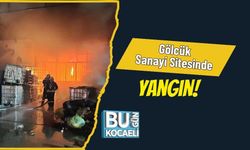 Gölcük Sanayi Sitesinde Yangın!