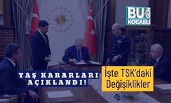 YAŞ Kararları Açıklandı! İşte TSK’daki Değişiklikler