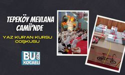 Tepeköy Mevlana Camii’nde Yaz Kur’an Kursu Coşkusu