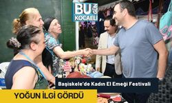 Başiskele’de Kadın El Emeği Festivali Yoğun İlgi Gördü
