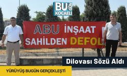 Dilovası Sözü Aldı, Yürüyüş Bugün Gerçekleşti