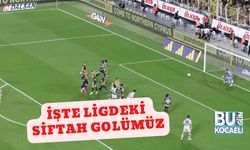 İşte Ligdeki Siftah Golümüz