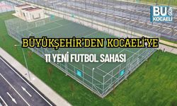 Büyükşehir’den Kocaeli’ye 11 Yeni Futbol Sahası