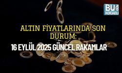 Altın Fiyatlarında Son Durum: 16 Eylül 2025 Güncel Rakamlar