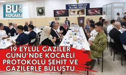 19 Eylül Gaziler Günü’nde Kocaeli Protokolü Şehit ve Gazilerle Buluştu