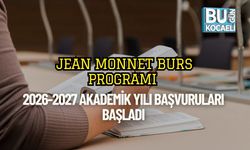 Jean Monnet Burs Programı 2026-2027 Akademik Yılı Başvuruları Başladı
