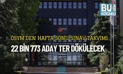 ÖSYM’den Hafta Sonu Sınav Takvimi: 22 Bin 773 Aday Ter Dökülecek