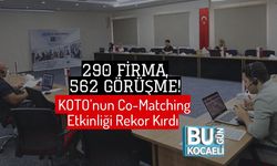 290 Firma, 562 Görüşme! KOTO’nun Co-Matching Etkinliği Rekor Kırdı