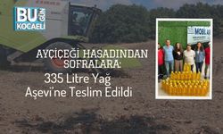 Ayçiçeği Hasadından Sofralara: 335 Litre Yağ Aşevi’ne Teslim Edildi