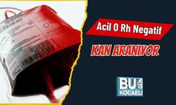 Acil 0 Rh Negatif Kan Aranıyor