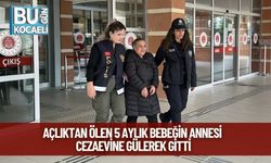 Açlıktan Ölen 5 Aylık Bebeğin Annesi Cezaevine Gülerek Gitti