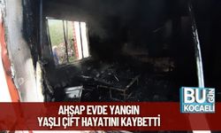 Ahşap Evde Yangın: Yaşlı Çift Hayatını Kaybetti
