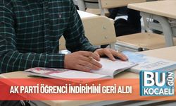 AK Parti Öğrenci İndirimini Geri Aldı