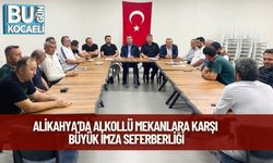 Alikahya’da Alkollü Mekanlara Karşı Büyük İmza Seferberliği