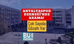 Antalyaspor Derneği’nde Arama! Çok Sayıda Gözaltı Var