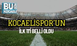 Kocaelispor’un İlk 11’i Belli Oldu