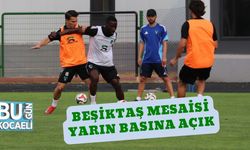 Beşiktaş Mesaisi Yarın Basına Açık