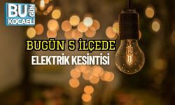 Bugün 5 İlçede Elektrik Kesintisi