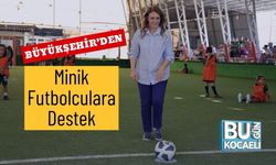 Büyükşehir’den Minik Futbolculara Destek
