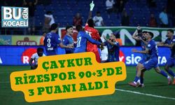 Çaykur Rizespor 90+3’de 3 Puanı Aldı