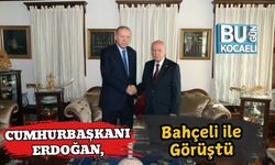 Cumhurbaşkanı Erdoğan, Bahçeli ile Beytepe’de Görüştü