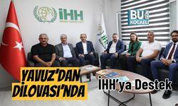 Yavuz’dan Dilovası’nda İHH’ya Destek