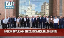 Başkan Büyükakın, Gebzeli Servisçilerle Buluştu