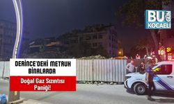 Derince'deki Metruh Binalarda Doğal Gaz Sızıntısı Paniği!