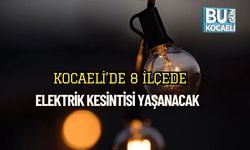 Kocaeli’de 8 İlçede Elektrik Kesintisi Yaşanacak