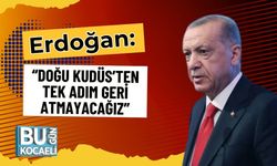 Erdoğan: “Doğu Kudüs’ten Tek Adım Geri Atmayacağız”