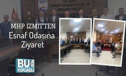 MHP İzmit’ten Esnaf Odasına Ziyaret