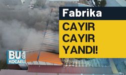 Fabrika Cayır Cayır Yandı!