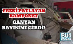 Freni Patlayan Kamyonet Ganyan Bayisine Girdi!