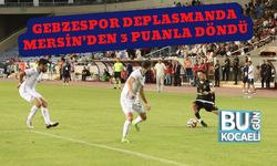 Gebzespor deplasmanda Mersin’den 3 puanla döndü