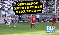 Gebzespor Kupaya Erken Veda Etti: 1-0