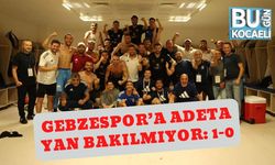 Gebzespor’a Adeta Yan Bakılmıyor: 1-0