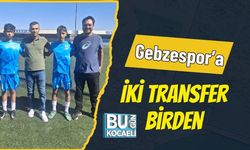 Gebzespor’a İki Transfer Birden